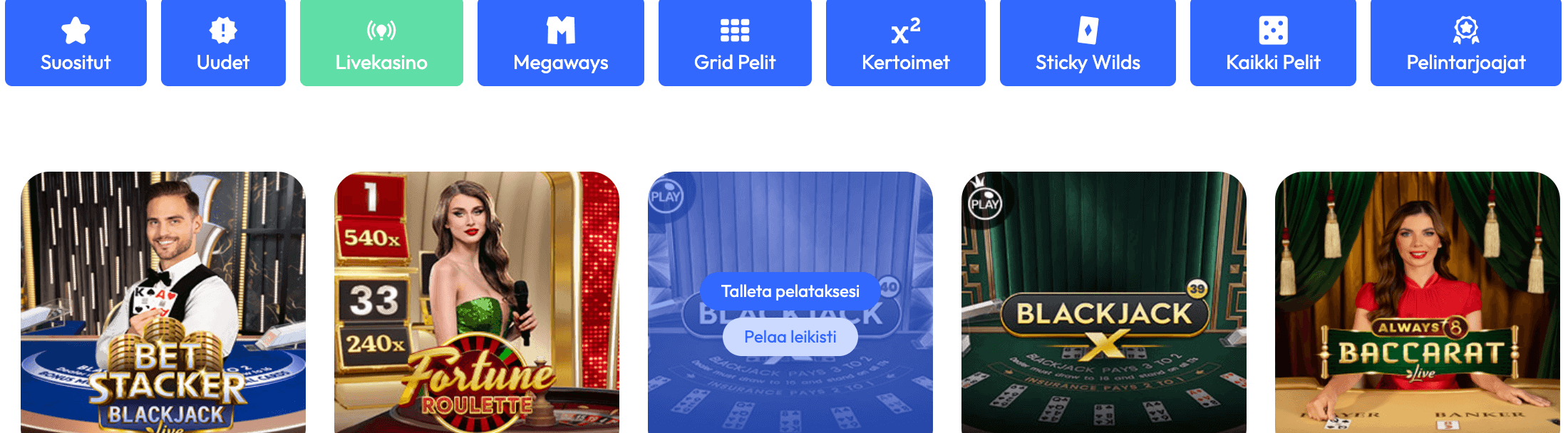 lempi-suositut-livekasino