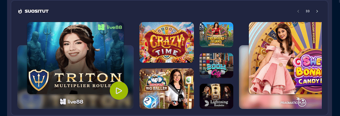 Epicbet live-kasino