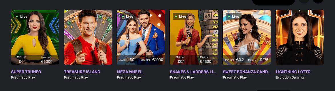 Joker.io live casino